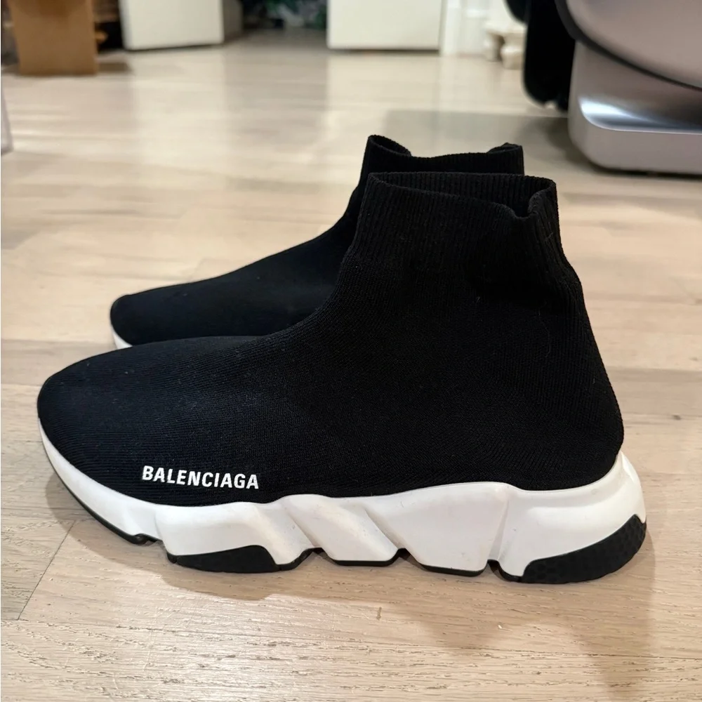 Balenciaga Women’s Speed 2.0 Knit Sock Trainer Sneakers EU 40 / US 10 - Picture 4 of 6